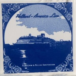 Holland America Line Ceramic Tile